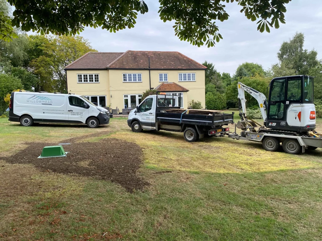 During and after photo